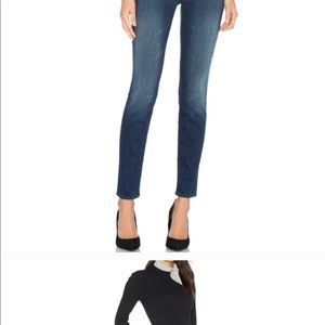 Gently worn high waist  MOTHER jeans, size 23.